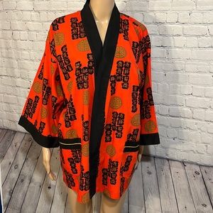 Vintage Pleetway Kimono SZ Med